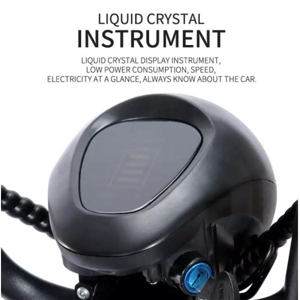 3 Wheel Electric Trike Mobility Scooter Bike Fat Tire Street Legal