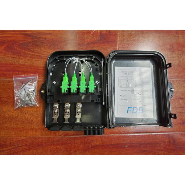 8Cores SM MM FTTH Fiber Optic Termination Box Wall Pole Mounted