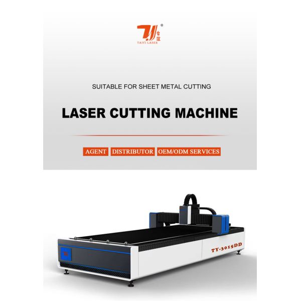 Professional Fiber Laser Cutter with Raycus Laser Source Stable Performance