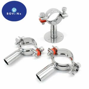 China ODM Stainless Steel Pipe Hanger , Double Stainless Steel 304 Tube Fittings wholesale