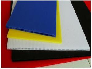 China 2-10mm Corflute PP Corrugated Plastic Sheet / sheet polypropylene wholesale