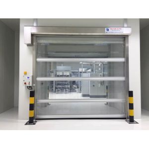 China Durable External Industrial High Speed Door With Shoulder Protection wholesale