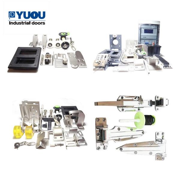 Steel Freezer Room Door Automatic Double 220V Cold Storage 45℃