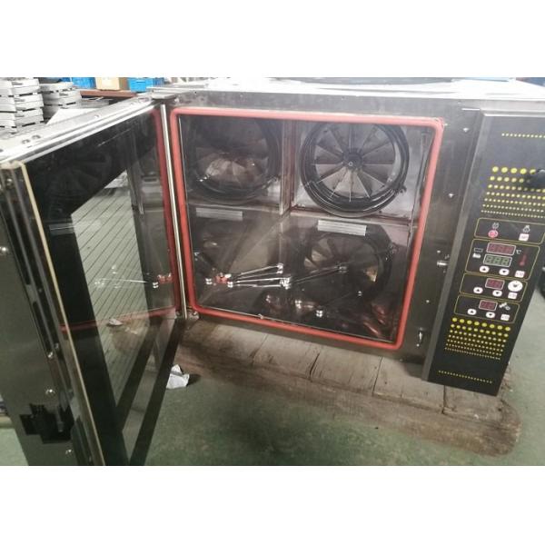 Stable Running Bakery Convection Oven Limit Temperature Protection Two Digital
