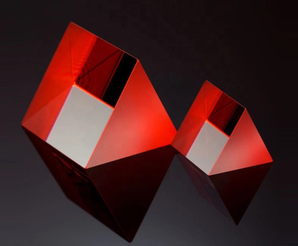 Optical Glass Crystal Triangular Prism 45 60 90 360 Degree Right Angle Lens,Customized Mini Dove Prism