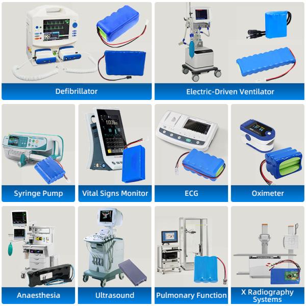 CLF OEM 12V 14.4V SC Ni-Mh Defibrillator Battery Medical Device Rechargeable Nickel Metal Hydride Battery Pack