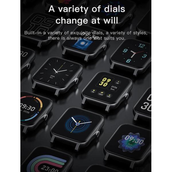 10m BLE Bluetooth Smart Watches GPS Track Health Monitor 1.69 Inch Zinc Alloy