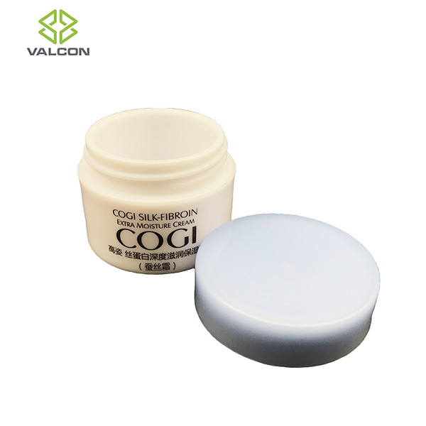 0.17 OZ Round Plastic Cosmetic Jars For Cream With Blue Screw Cap