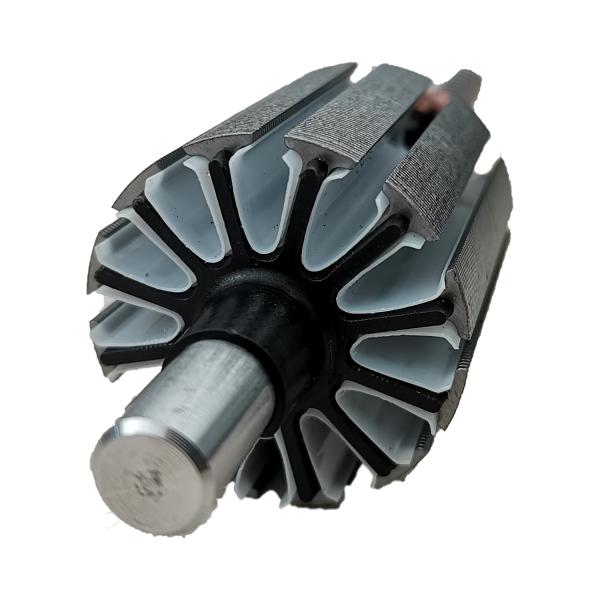 DC Motor Skew Armature Paper Inserting Machine Slot Cell Insulation 0.5 To 0.8 Second Per Slot