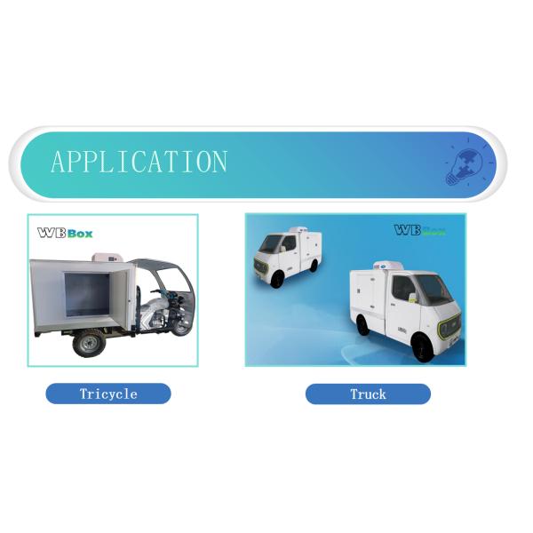 Mobile Cargo with Refrigeration Units,Refrigerated Box,Cold Chain Box,Portable Cold Storage Box