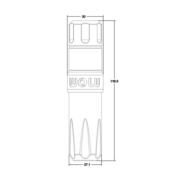 Grey Color Rotary Tattoo Machines Easy Operation 4.5mm With RCA Connector