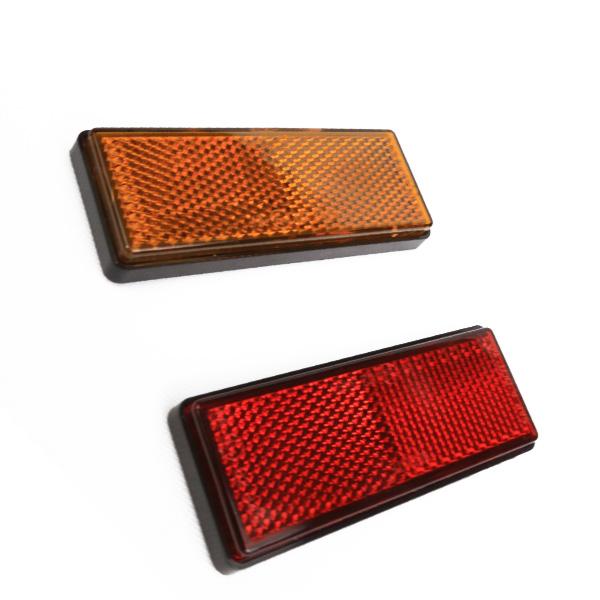 Pickup Trucks Trailer Light Reflectors PMMA Material Rectangle Shape Waterproof