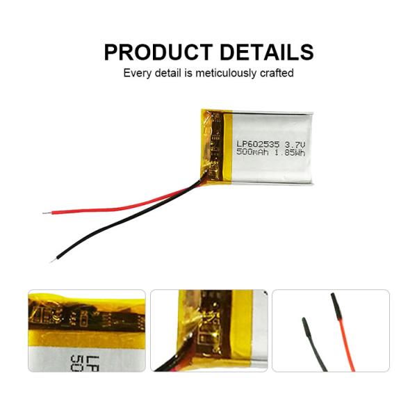 800mAh 3.7v 500mah LiPo Battery Polymer 902030 503035 803030 Battery