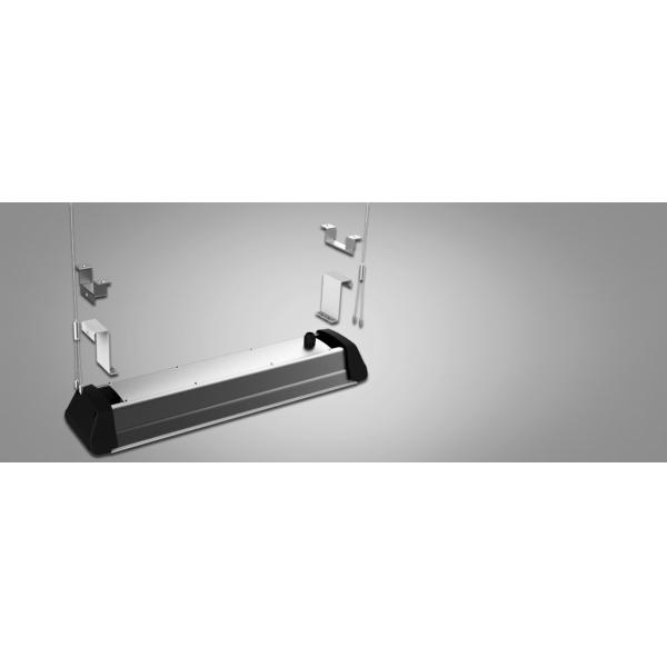 IP66 Industrial Warehouse Light Fixture Led Linear High Bay Motion Sensor