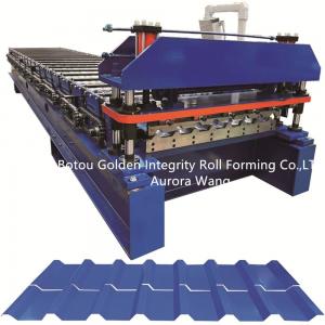 China JCX Roof Panel Roll Forming Machine 1250mm Ibr Roof Sheeting Machine wholesale