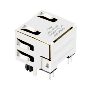 LPJE101-0AG-MYNL Shielded RJ45 Modular Jack with Yellow Green LEDs