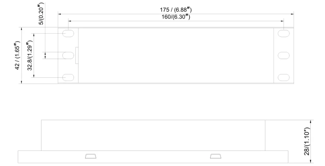 Factory Price 100-347VAC 5years Warranty Emergency Driver Powerpack Backup Ballast Light Ballast Driver Kit Power Supply with 3 Hour Longevity Li-FEP04 Battery