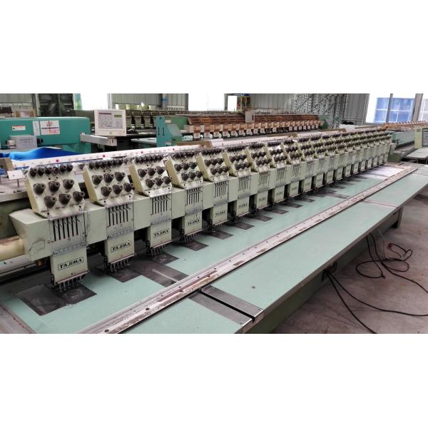 High Performance Used Tajima Embroidery Machine 850rpm Work Speed