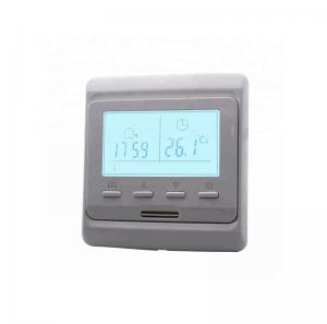 China Electric Radiant Heated Floor Thermostat With Keys And LCD Screen High Performance wholesale