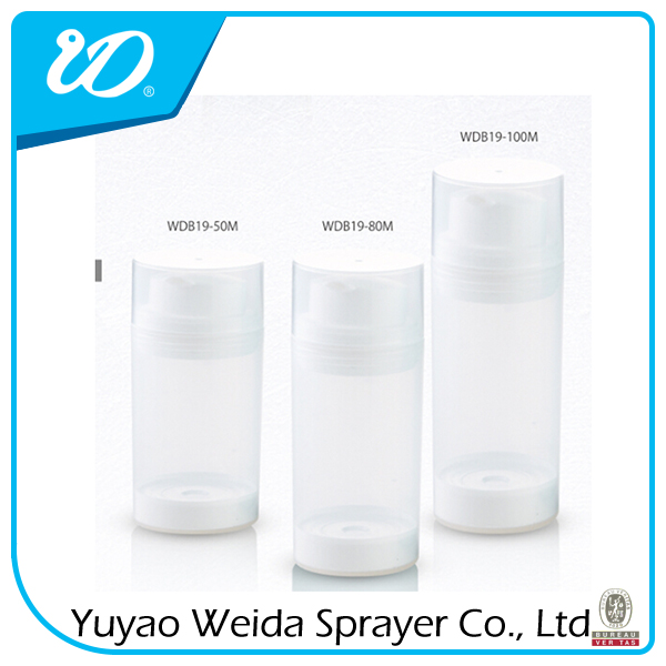 Customized Colour Luxury PP Airless Bottle 50ml 80ml 100ml 120ml Professional