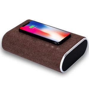 China Built-in Wireless charging function mini bluetooth speaker wholesale
