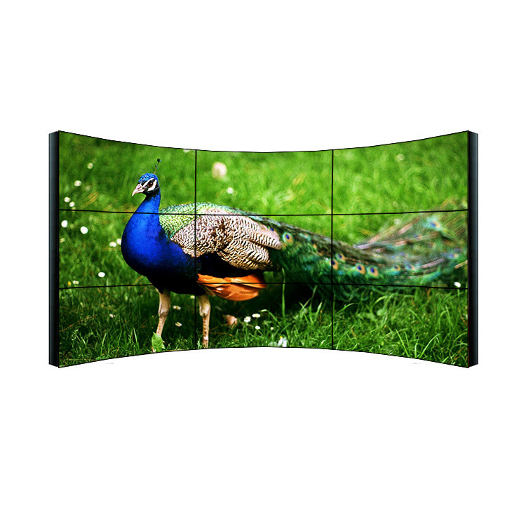 China 3x3 Full Hd Lcd Display , Ultra Narrow Bezel Curved 4k Video Wall Display on sale