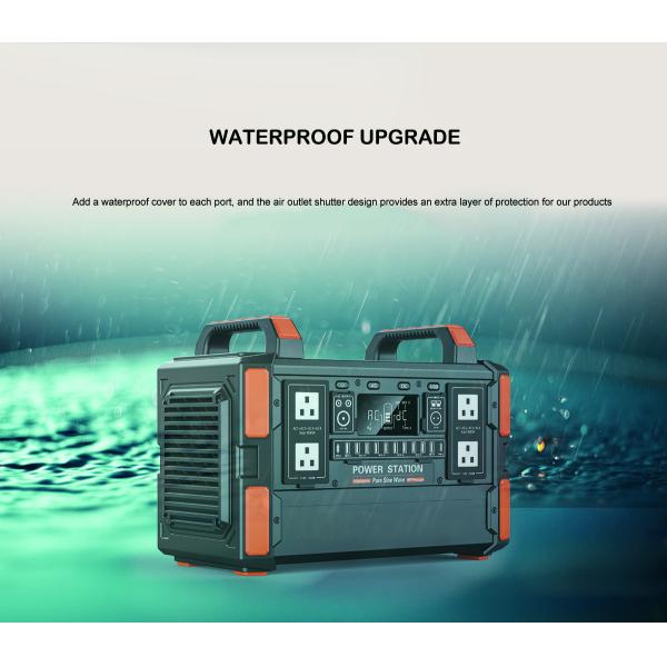 Lithium Battery Portable Solar Power Station Panels With Sipping 1000w Wireless Bank Station