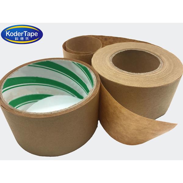 Single / Double Sided Hot Melt Glue 160 Mic Kraft Paper Tape