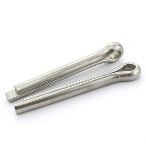 1/2 Length Stainless Steel Split Pins with Plain Finish