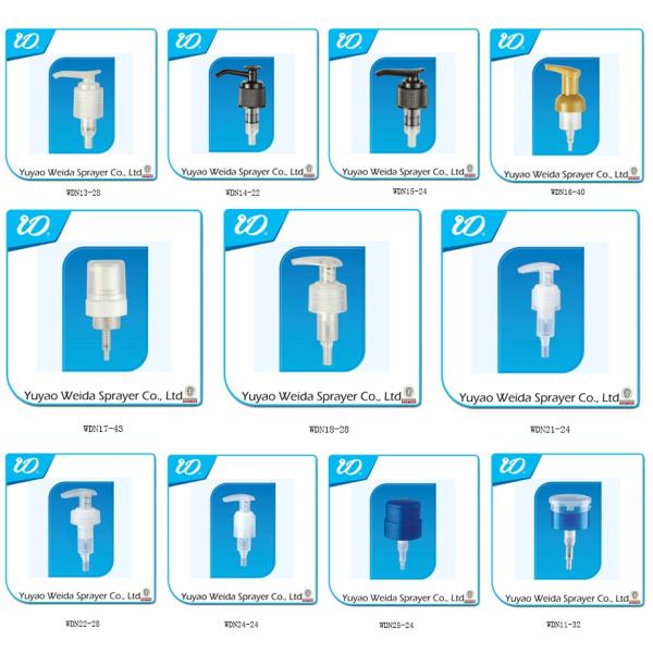 Silver / Gold Cover Right Left Bottle Lotion Pump 24/410 28/410/24 For Shower Bottle