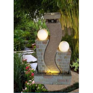 China Columns Sandstone Brick Garden Fountain wholesale