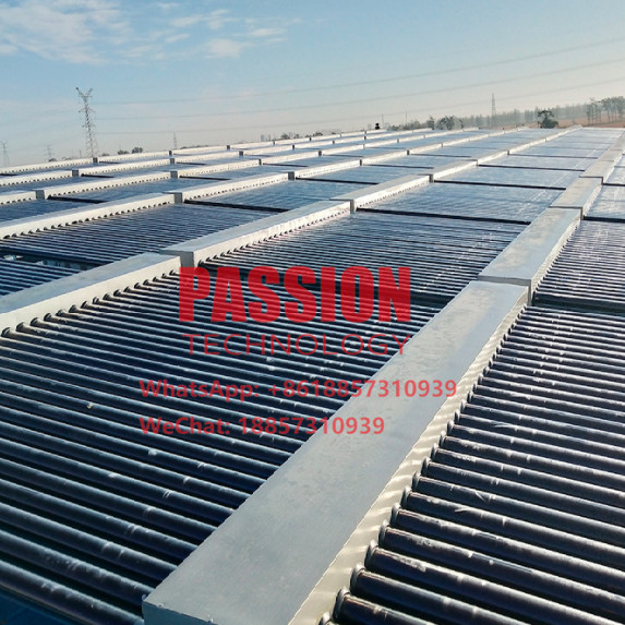 Vacuum Tube Solar Collector 4000L Non Pressue Hotel Solar Water Heating System
