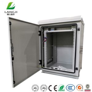 Metal Weatherproof 14U Outdoor Pole Mount Enclosure