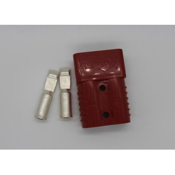 Electrical Forklift Spare Parts Rectangle Battery Connector Plug High Frequency