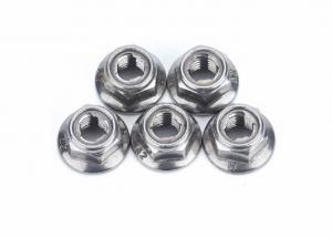 China 8 10 Grade Metal Hexagon Lock Nut Prevailing Torque Type With Flange on sale