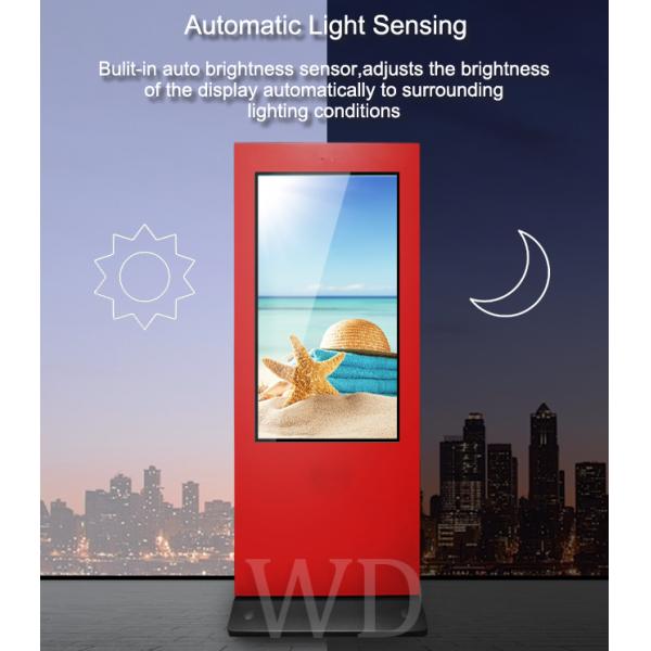 Video Image LCD display For Outside Sea beach Roadside Park Advertisement