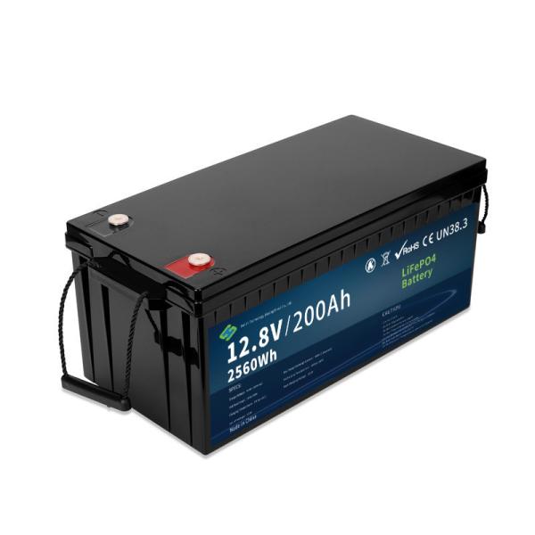 Hertz 12200 12.8V 200Ah LiFePO4 Battery Pack, IP65, >6000 Cycles, Bluetooth Optional, Series/Parallel Compatible