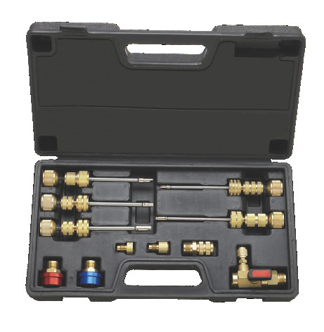 Quality R134A R1234YF Refrigeration Service Valve Universal Copper for sale