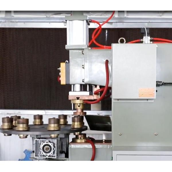 Automatic Oil Filter Making Machine Turntable Plate Bump Welding Machine