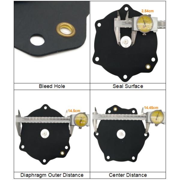 C113685 C113686 ASCO Type Diaphragm Repair Kit C113685 Pulse Solenoid Valve For Dust Removed Equipment Diaphragm Repair Kits