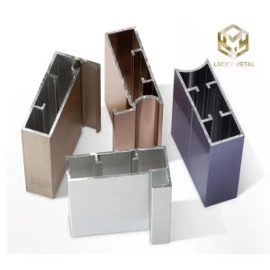 Aluminum Wardrobe Door Profile Bending Aluminium Sliding Door Profile Wardrobe