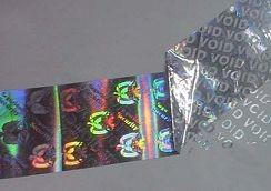 China Rainbow Color Customized 3D Hologram Sticker For Strengthen Brand Image wholesale