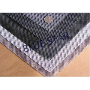 China Powder Coated Black Stainless Steel Woven Wire Mesh Mosquitoesprotecttion Door / Window Screen wholesale