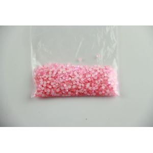 Luminous Non Hotfix Crystal Pink Nail Neon Rhinestone