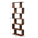 Large Storage Bookcase for Sale, Retro Bookcase, Wooden Bookshelf for Office,