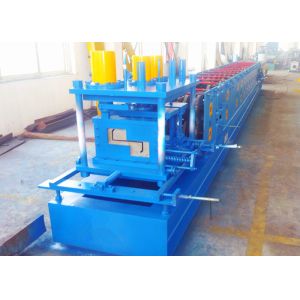 China Economical Design Z Purlin Making Machine , Manual Adjust Roll Forming Machine wholesale