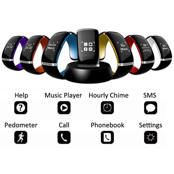 Bluetooth Bracelet Smart Watch for iPhone Android