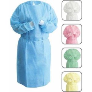 China Spunlace Surgical Gowns Disposable Hospital Gowns Soft Non Woven Material wholesale
