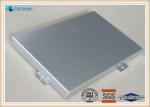 PVDF Powder Coated Solid Aluminium Cladding Panels Standard / Flat Surface