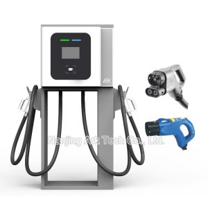 China Wall Mount IEC 61851 400V IP54 Public DC Charging Stations wholesale